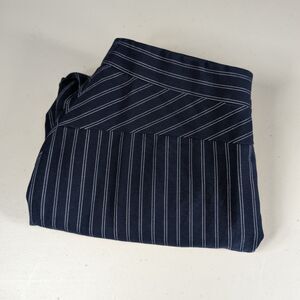 rag & bone Pants Womens Size 2 Navy Blue White Pinstripe Trouser